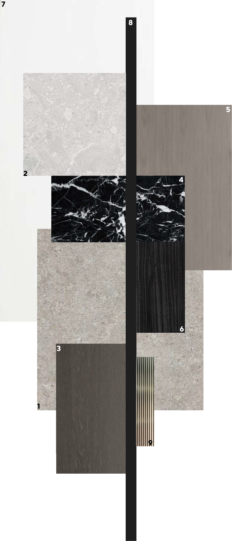 Interior materials board